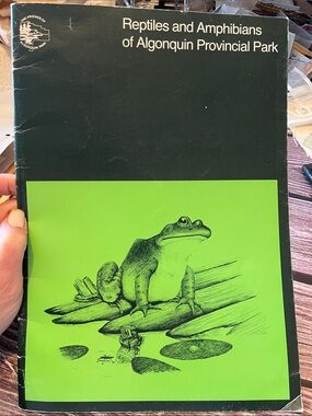 Reptiles and Amphibians of Algonquin Provincial Park 1986